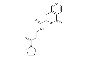 1-keto-N-(3-keto-3-pyrrolidino-propyl)isochroman-3-carboxamide