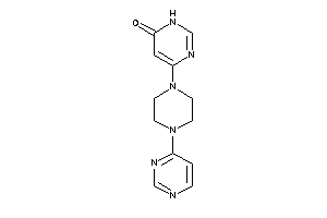 4-[4-(4-pyrimidyl)piperazino]-1H-pyrimidin-6-one