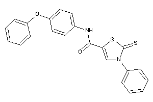 N-(4-phenoxyphenyl)-3-phenyl-2-thioxo-4-thiazoline-5-carboxamide
