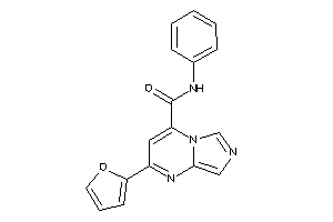 Image of 2-(2-furyl)-N-phenyl-imidazo[1,5-a]pyrimidine-4-carboxamide