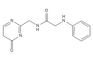 2-anilino-N-[(4-keto-5H-pyrimidin-2-yl)methyl]acetamide