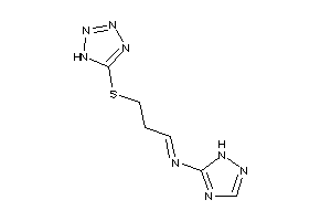 Image of 3-(1H-tetrazol-5-ylthio)propylidene-(1H-1,2,4-triazol-5-yl)amine