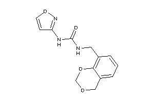 1-(4H-1,3-benzodioxin-8-ylmethyl)-3-isoxazol-3-yl-urea