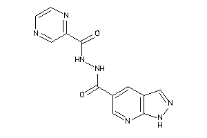 N'-pyrazinoyl-1H-pyrazolo[3,4-b]pyridine-5-carbohydrazide