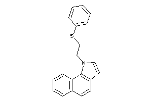 1-[2-(phenylthio)ethyl]benzo[g]indole