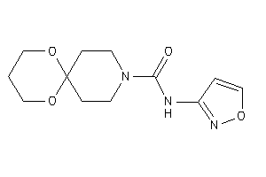 N-isoxazol-3-yl-7,11-dioxa-3-azaspiro[5.5]undecane-3-carboxamide
