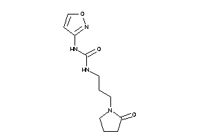 1-isoxazol-3-yl-3-[3-(2-ketopyrrolidino)propyl]urea