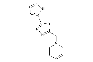 2-(3,6-dihydro-2H-pyridin-1-ylmethyl)-5-(1H-pyrrol-2-yl)-1,3,4-oxadiazole