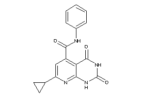 7-cyclopropyl-2,4-diketo-N-phenyl-1H-pyrido[2,3-d]pyrimidine-5-carboxamide