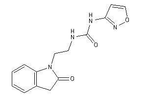 1-isoxazol-3-yl-3-[2-(2-ketoindolin-1-yl)ethyl]urea