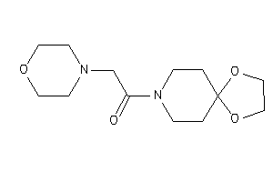 1-(1,4-dioxa-8-azaspiro[4.5]decan-8-yl)-2-morpholino-ethanone