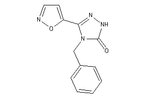 4-benzyl-3-isoxazol-5-yl-1H-1,2,4-triazol-5-one