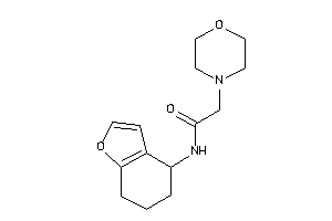 2-morpholino-N-(4,5,6,7-tetrahydrobenzofuran-4-yl)acetamide