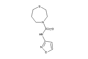 N-isoxazol-3-yl-1,4-thiazepane-4-carboxamide