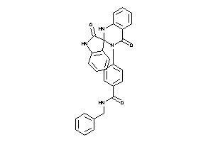 N-benzyl-4-(2',4-diketospiro[1H-quinazoline-2,3'-indoline]-3-yl)benzamide