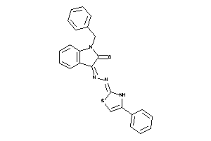 1-benzyl-3-[(4-phenyl-4-thiazolin-2-ylidene)hydrazono]oxindole