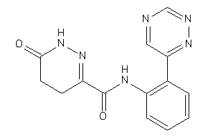 6-keto-N-[2-(1,2,4-triazin-6-yl)phenyl]-4,5-dihydro-1H-pyridazine-3-carboxamide