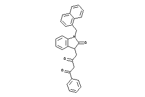 4-[2-keto-1-(1-naphthylmethyl)indolin-3-yl]-1-phenyl-butane-1,3-dione