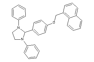 2-[4-(1-naphthylmethoxy)phenyl]-1,3-diphenyl-imidazolidine