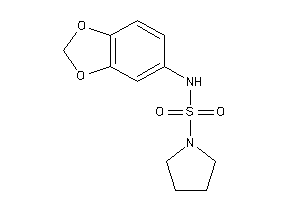 N-(1,3-benzodioxol-5-yl)pyrrolidine-1-sulfonamide