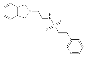 N-(2-isoindolin-2-ylethyl)-2-phenyl-ethenesulfonamide