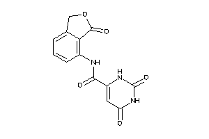 Image of 2,4-diketo-N-(3-ketophthalan-4-yl)-1H-pyrimidine-6-carboxamide
