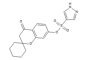 Image of 1H-pyrazole-4-sulfonic Acid (4-ketospiro[chroman-2,1'-cyclohexane]-7-yl) Ester