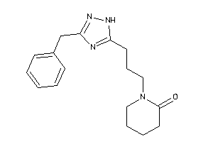 1-[3-(3-benzyl-1H-1,2,4-triazol-5-yl)propyl]-2-piperidone