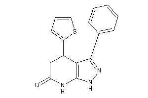 3-phenyl-4-(2-thienyl)-1,4,5,7-tetrahydropyrazolo[3,4-b]pyridin-6-one