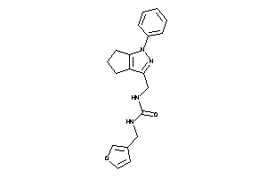 1-(3-furfuryl)-3-[(1-phenyl-5,6-dihydro-4H-cyclopenta[c]pyrazol-3-yl)methyl]urea