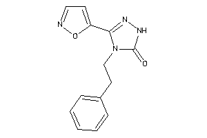 3-isoxazol-5-yl-4-phenethyl-1H-1,2,4-triazol-5-one