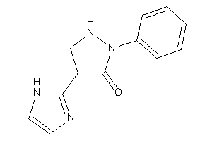 4-(1H-imidazol-2-yl)-2-phenyl-pyrazolidin-3-one
