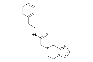 2-(6,8-dihydro-5H-imidazo[1,2-a]pyrazin-7-yl)-N-phenethyl-acetamide