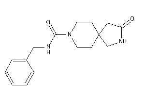 N-benzyl-2-keto-3,8-diazaspiro[4.5]decane-8-carboxamide