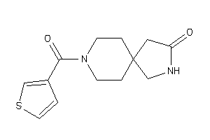 8-(3-thenoyl)-3,8-diazaspiro[4.5]decan-2-one