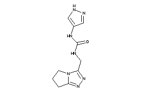 1-(6,7-dihydro-5H-pyrrolo[2,1-c][1,2,4]triazol-3-ylmethyl)-3-(1H-pyrazol-4-yl)urea