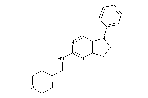 (5-phenyl-6,7-dihydropyrrolo[3,2-d]pyrimidin-2-yl)-(tetrahydropyran-4-ylmethyl)amine