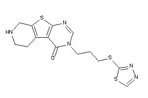Image of 3-(1,3,4-thiadiazol-2-ylthio)propylBLAHone