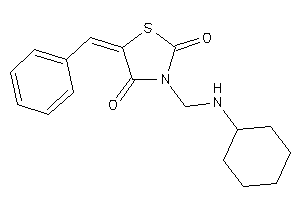 5-benzal-3-[(cyclohexylamino)methyl]thiazolidine-2,4-quinone