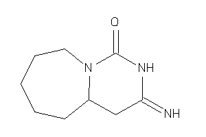 3-imino-4a,5,6,7,8,9-hexahydro-4H-pyrimido[1,6-a]azepin-1-one