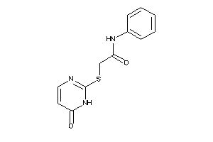 Image of 2-[(6-keto-1H-pyrimidin-2-yl)thio]-N-phenyl-acetamide