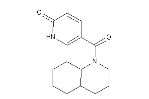 5-(3,4,4a,5,6,7,8,8a-octahydro-2H-quinoline-1-carbonyl)-2-pyridone