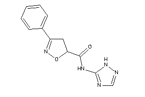 3-phenyl-N-(1H-1,2,4-triazol-5-yl)-2-isoxazoline-5-carboxamide