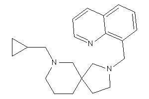7-(cyclopropylmethyl)-2-(8-quinolylmethyl)-2,7-diazaspiro[4.5]decane