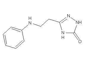 3-(2-anilinoethyl)-1,4-dihydro-1,2,4-triazol-5-one