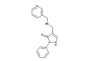 2-phenyl-4-[(3-pyridylmethylamino)methyl]-3-pyrazolin-3-one