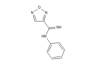 N-phenylfurazan-3-carboxamidine