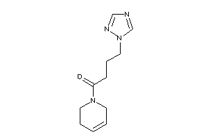 Image of 1-(3,6-dihydro-2H-pyridin-1-yl)-4-(1,2,4-triazol-1-yl)butan-1-one