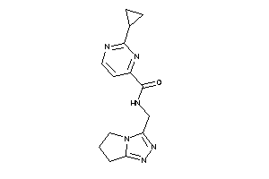 2-cyclopropyl-N-(6,7-dihydro-5H-pyrrolo[2,1-c][1,2,4]triazol-3-ylmethyl)pyrimidine-4-carboxamide