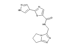 N-(6,7-dihydro-5H-pyrrolo[2,1-c][1,2,4]triazol-3-ylmethyl)-2-(1H-pyrazol-4-yl)thiazole-5-carboxamide